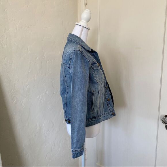 MinkPink Patched Denim Jacket - Picture 4 of 14
